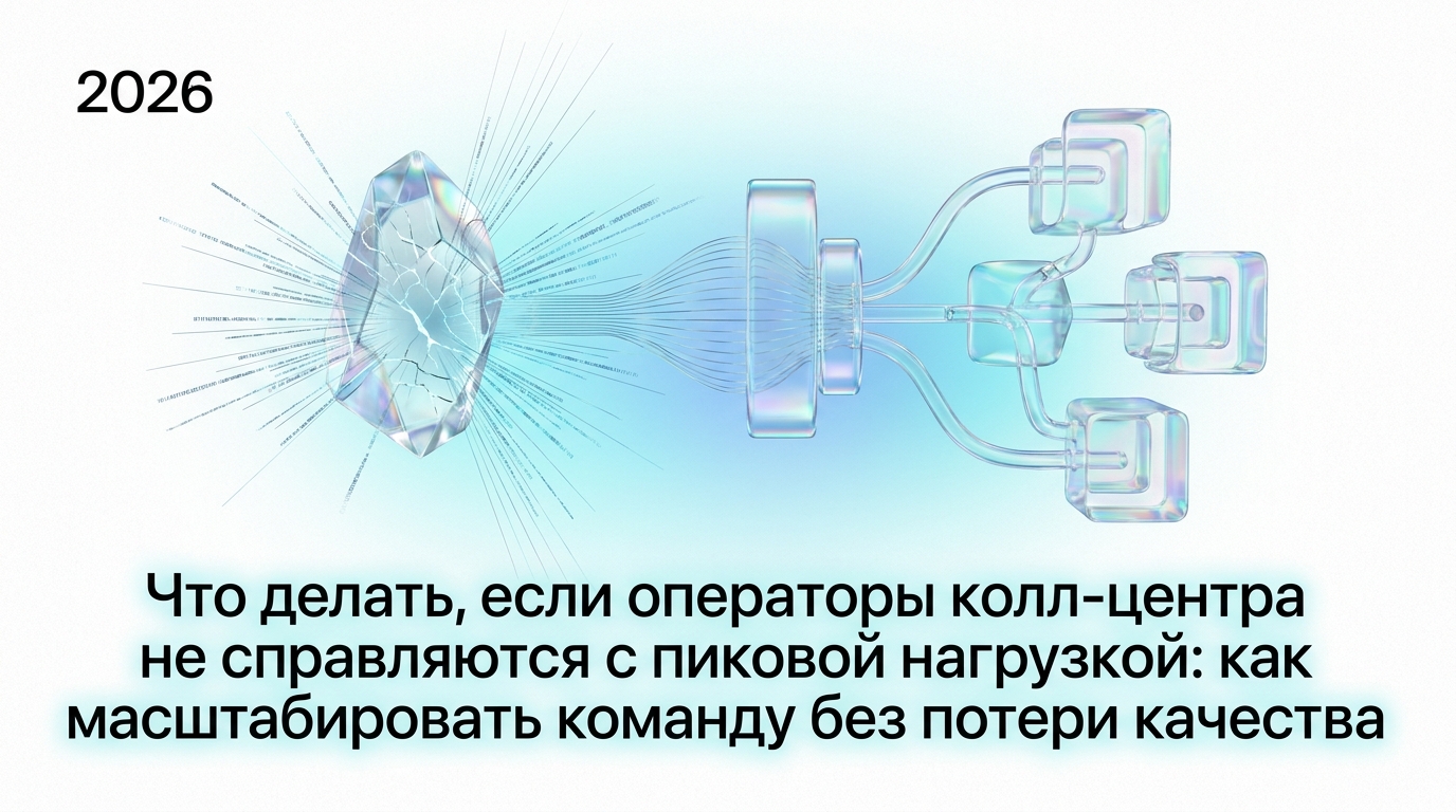 Что делать, если операторы колл-центра не справляются с пиковой нагрузкой: как масштабировать команду без потери качества