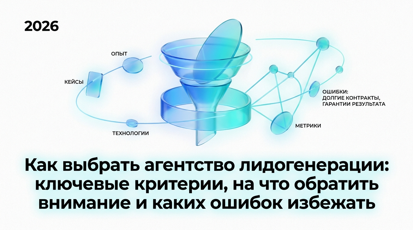 Как выбрать агентство лидогенерации: на что смотреть, чтобы не слить бюджет