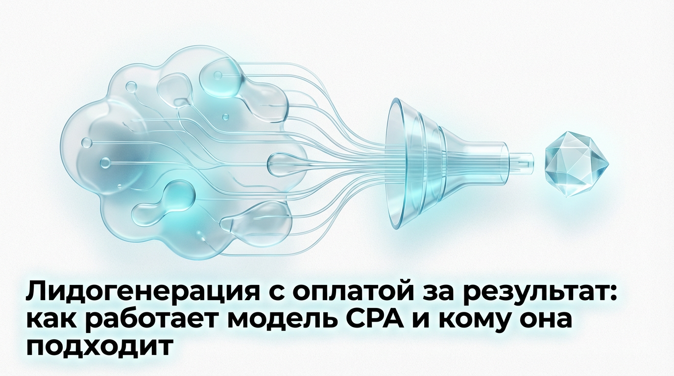 Лидогенерация с оплатой за результат: как работает модель CPA и кому она подходит