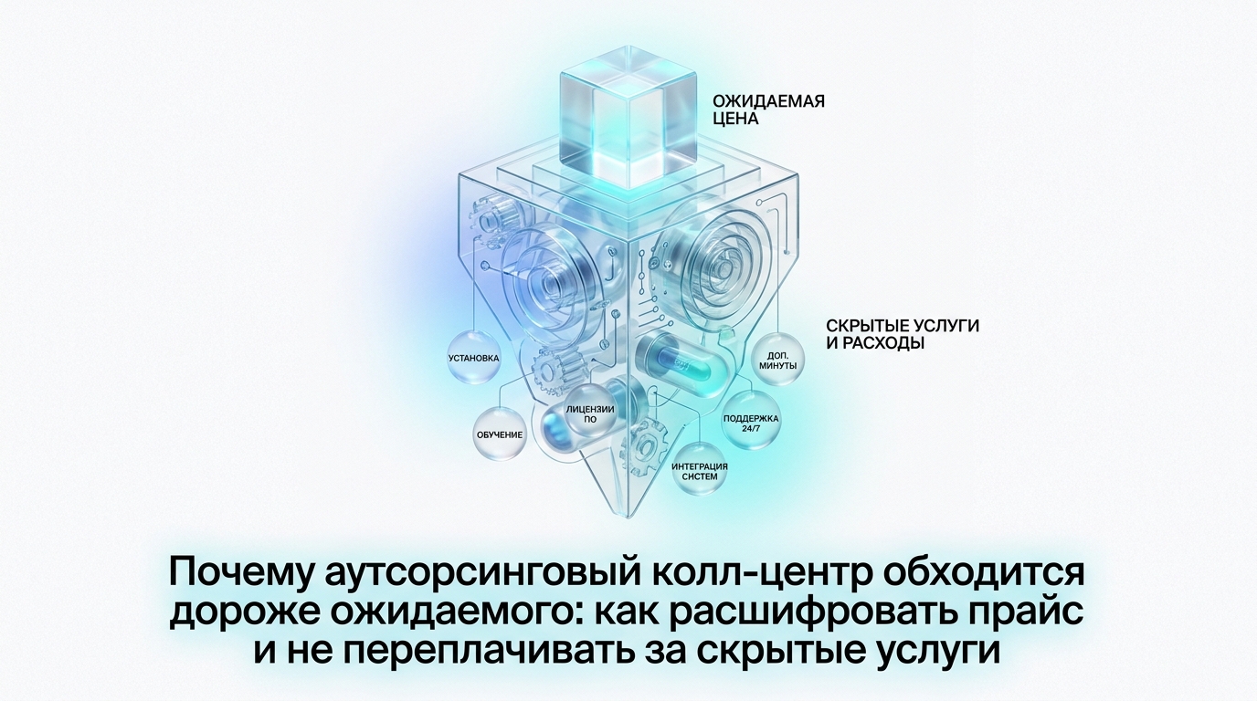 Почему аутсорсинговый колл-центр обходится дороже ожидаемого: как расшифровать прайс и не переплачивать за скрытые услуги
