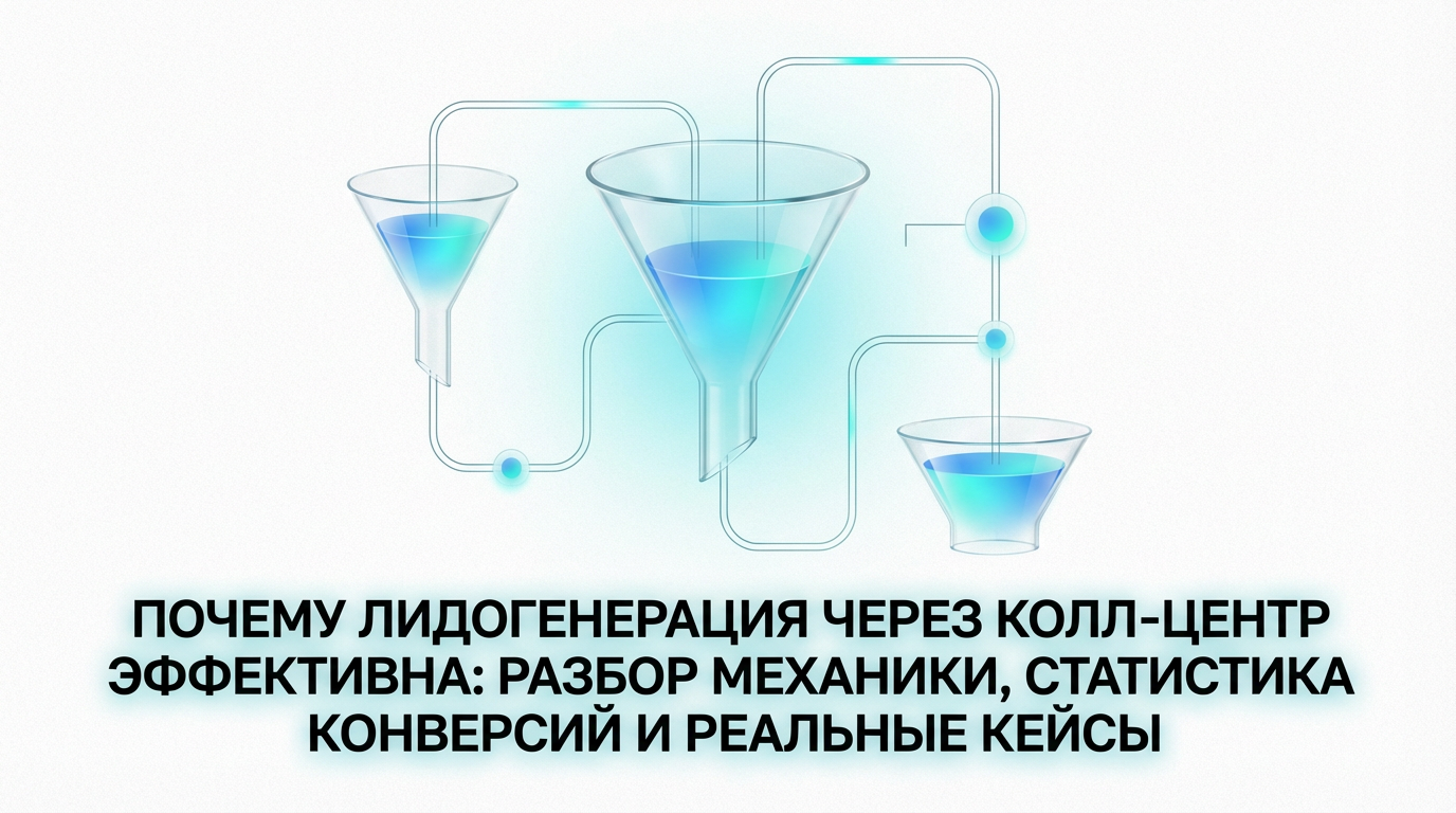 Почему лидогенерация через колл-центр эффективна: разбор механики, статистика конверсий и реальные кейсы